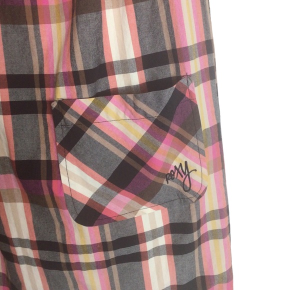 ROXY Plaid Dress/Cover up Size Small - Picture 7 of 12
